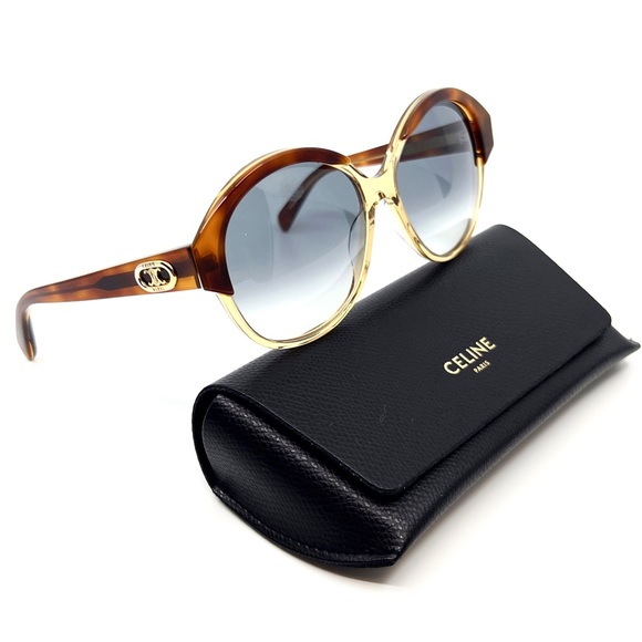 New! CELINE SUNGLASSES CL40154I 46B NEW! 61/17/140, Authentic - Picture 2 of 15